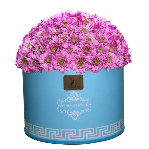 سبد گل طبیعی داودی راتا رز کد LQR