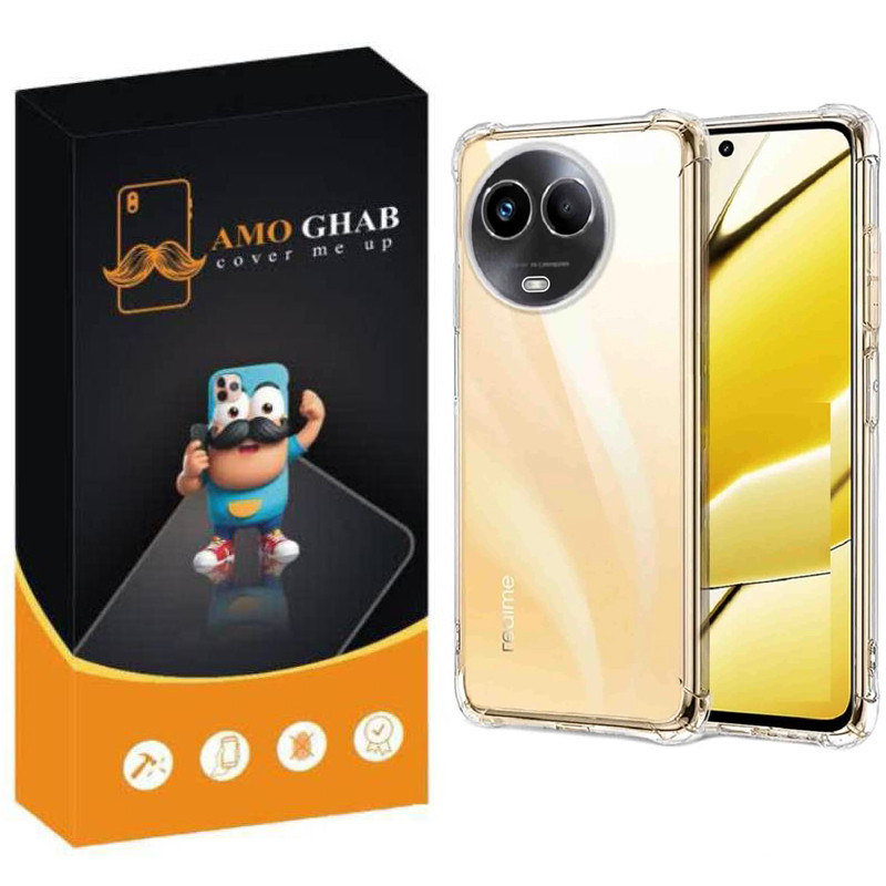 کاور عمو قاب مدل Crystal مناسب برای گوشی موبایل ریلمی 11 5G