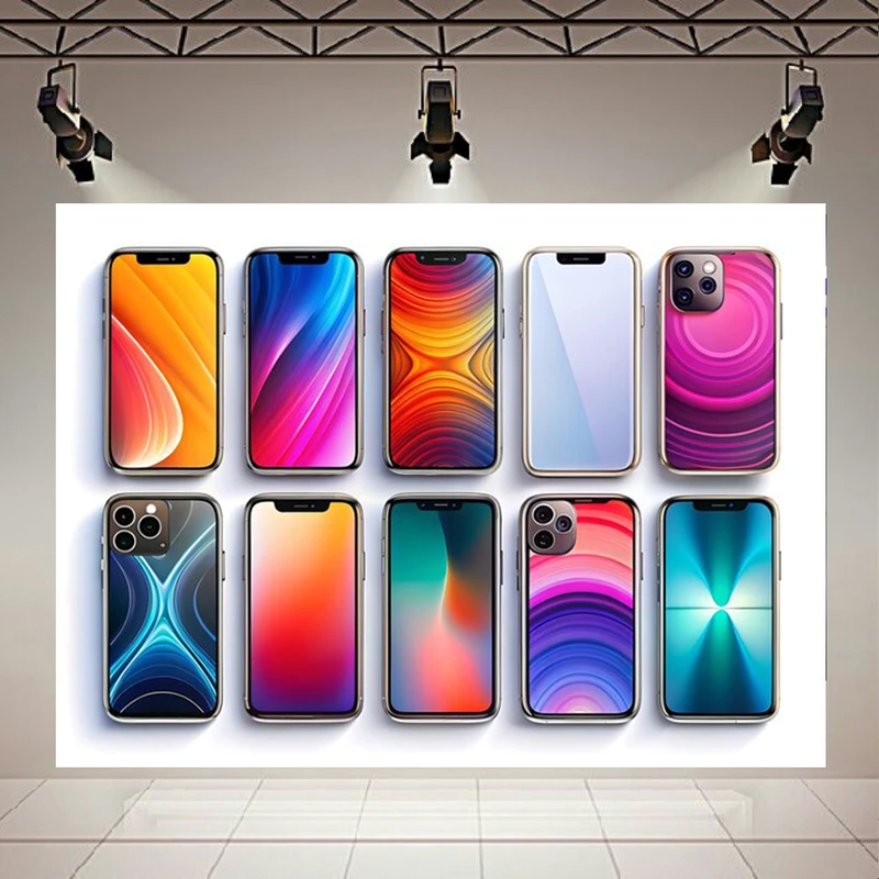 پوستر طرح آیفون مدل گوشی کالکشن کد AR303109