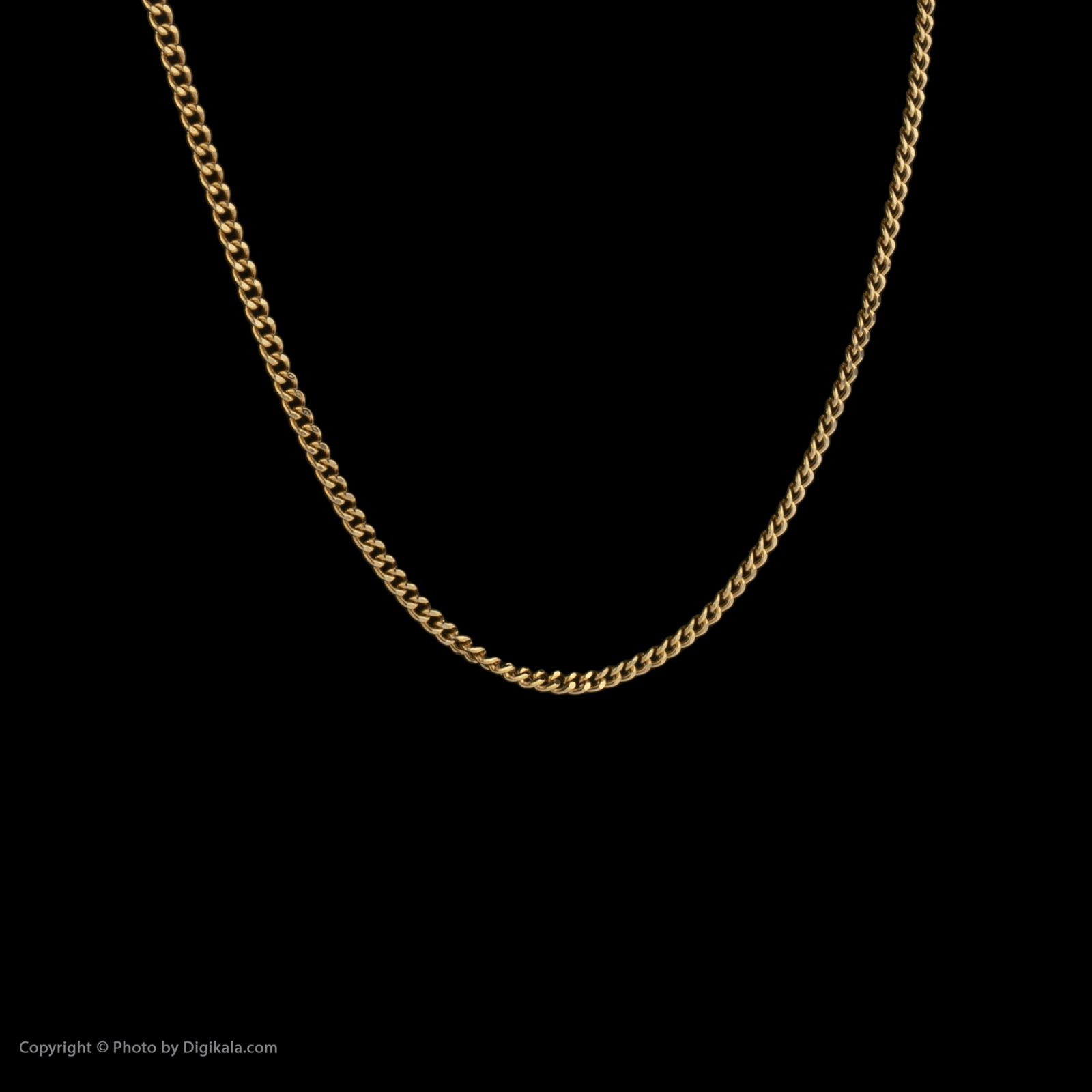 زنجیر طلا 18 عیار زنانه مایا ماهک مدل MM1075 -  - 3
