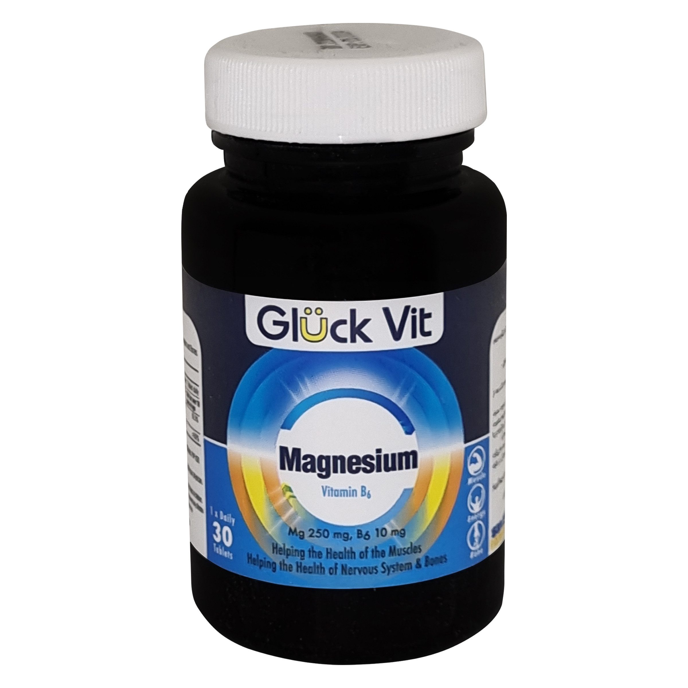 قرص منیزیم ب 6 گلوک ویت بسته 30‌ عددی