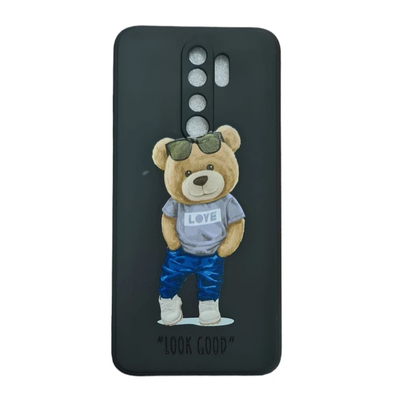 کاور مدل IMD طرح خرس کد 844 مناسب برای گوشی موبایل شیائومی Redmi Note 8 Pro