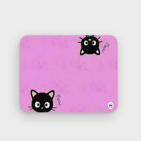 ماوس پد شادیت مدل گربه کیوت کد01 سایز24*19