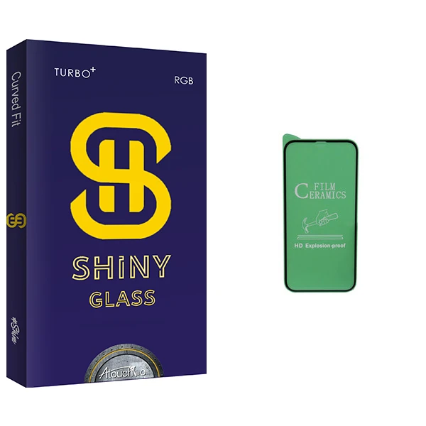 محافظ صفحه نمایش سرامیکی آتوچبو مدل Shiny Glass مناسب برای گوشی موبایل اپل iPhone 11 Pro Max