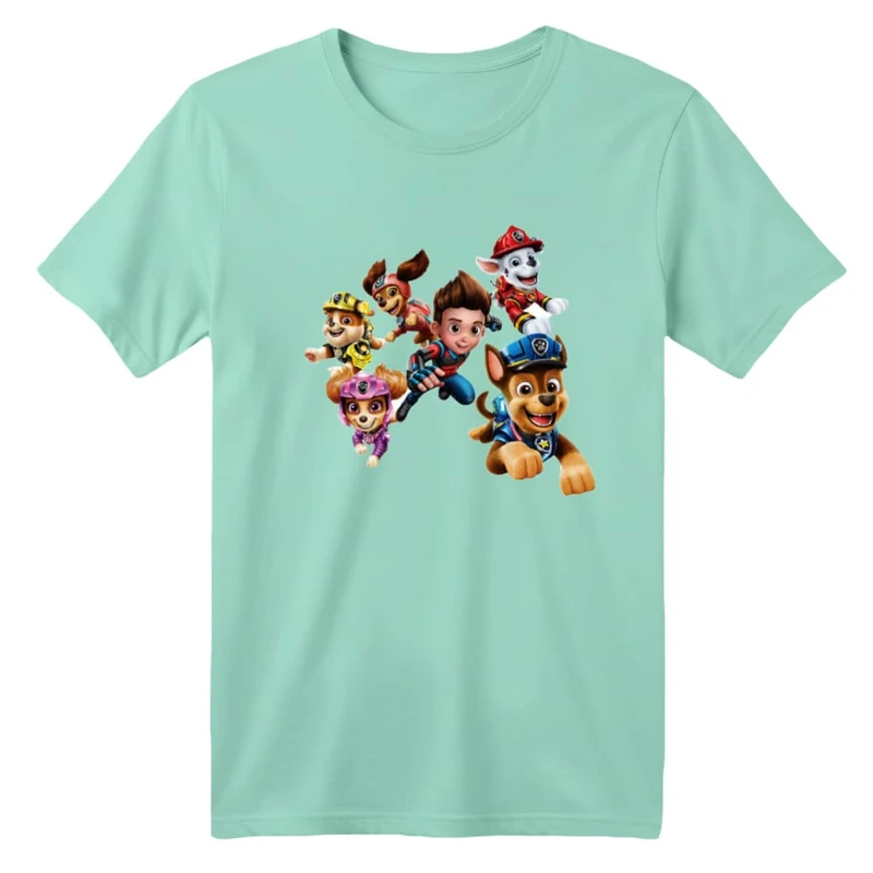 تی شرت آستین کوتاه بچگانه مدل سگ نگهبان کد 11