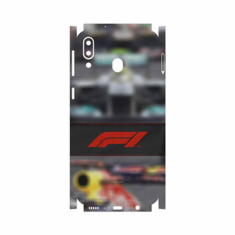 برچسب پوششی ماهوت مدل Formula One-FullSkin مناسب برای گوشی موبایل سامسونگ Galaxy M20