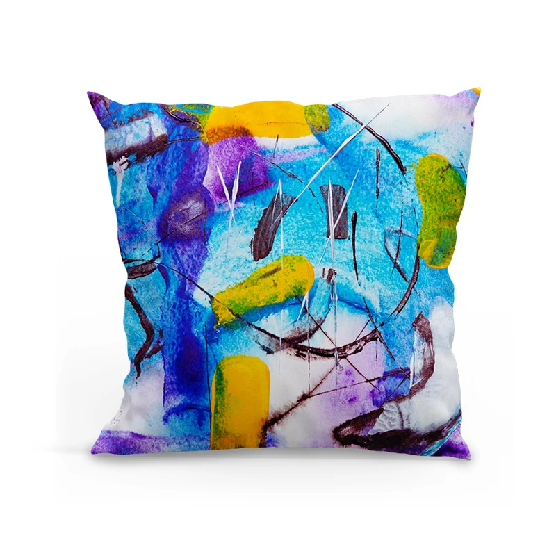 کوسن پاد آفرین مدل نقاشی کد DKK66