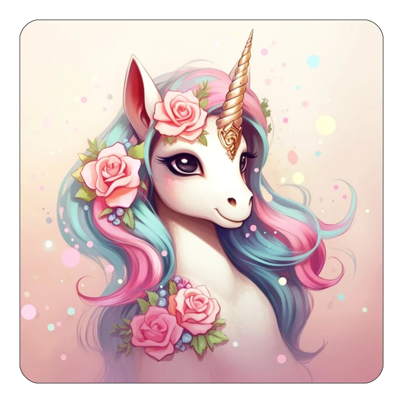 مگنت کاکتی طرح اسب تک شاخ و یونیکورن مدل mp33014