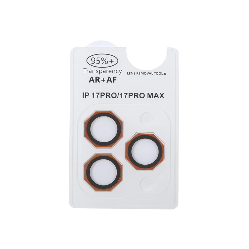 محافظ لنز دوربین شیشه ای مدل شبکه ای مناسب برای گوشی موبایل اپل iphone 17 pro / 17 pro max / 16 pro / 16 pro max