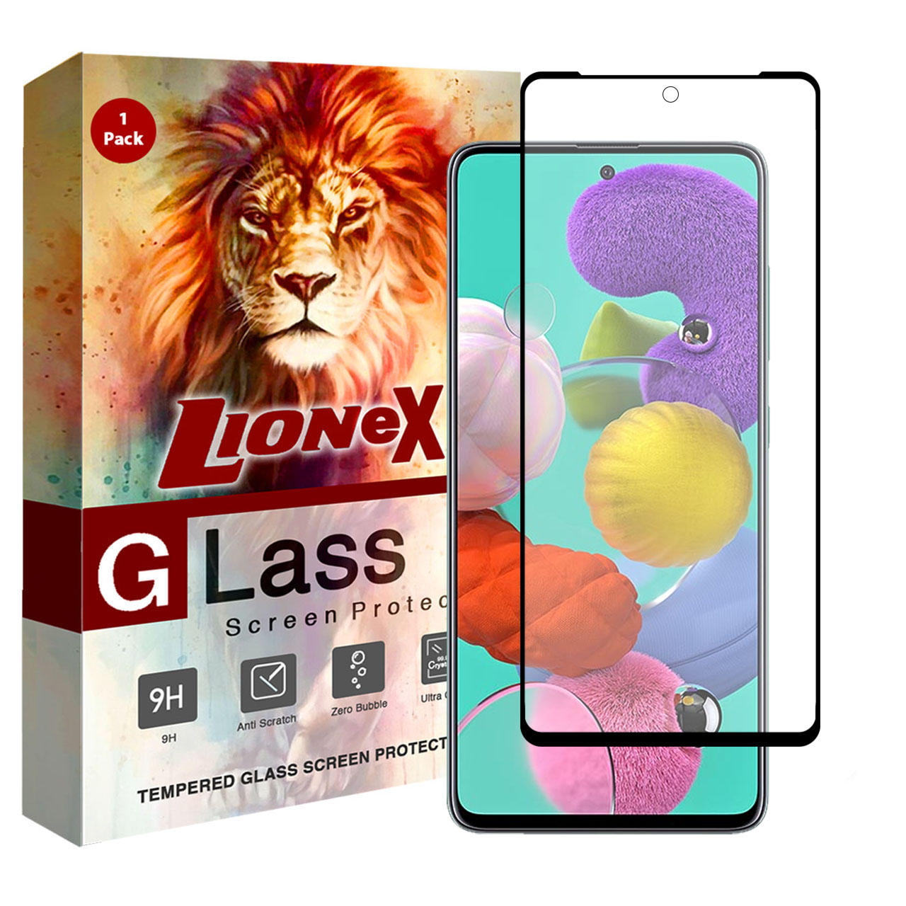 محافظ صفحه نمایش سرامیکی لایونکس مدل CMA-L مناسب برای گوشی موبایل سامسونگ Galaxy A52