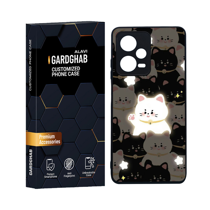 کاور گارد قاب علوی مدل دورژله ای عاشقانه مناسب برای گوشی موبایل شیائومی Redmi Note 12 Pro 5G