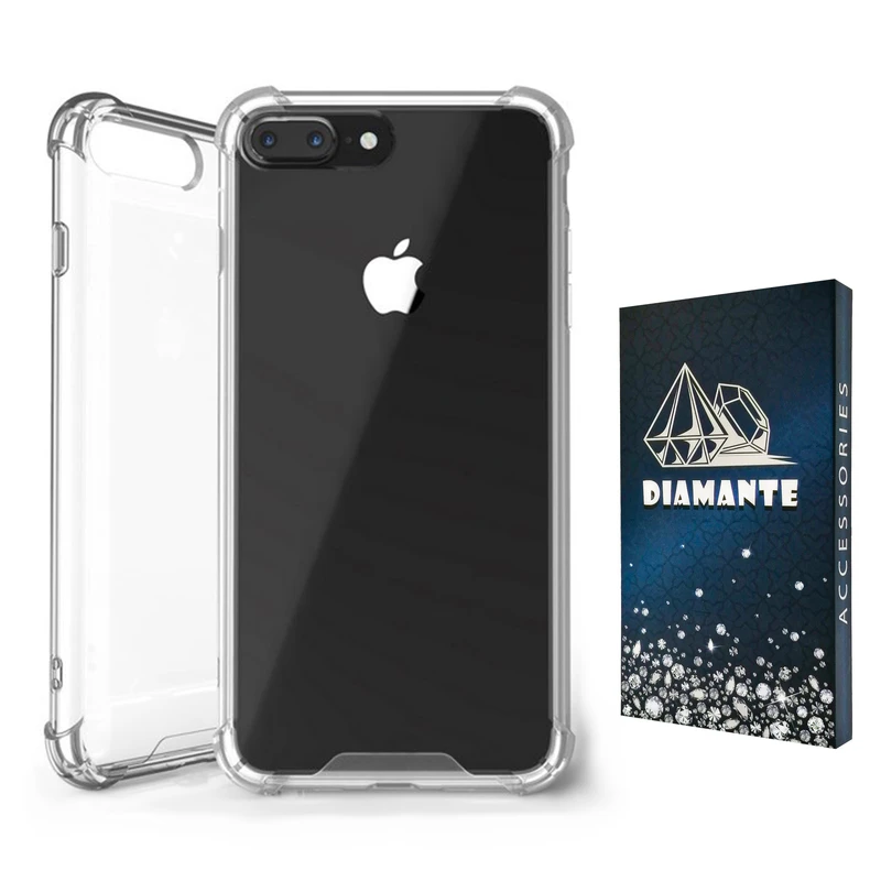 کاور دیامانته مدل shiny navy مناسب برای گوشی موبایل اپل iPhone 7 Plus / 8 Plus