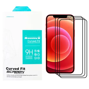 محافظ صفحه نمایش سرامیکی مدل AMAZING مناسب برای گوشی موبایل اپل Iphone 12 ProMax بسته سه عددی