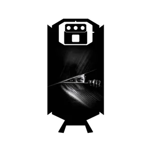MAHOOT Black Portrait Cover Sticker for Doogee S70