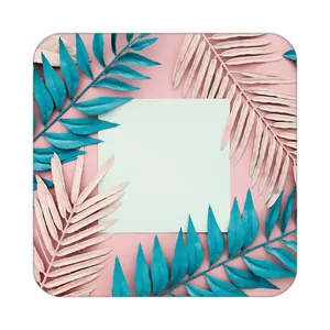 زیر لیوانی کاکتی طرح گل مدل mp19317