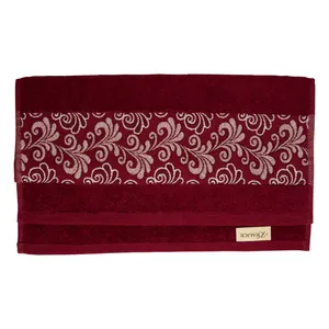 حوله دستی کرالیچه مدل پیچک سایز 90x46 سانتی متر