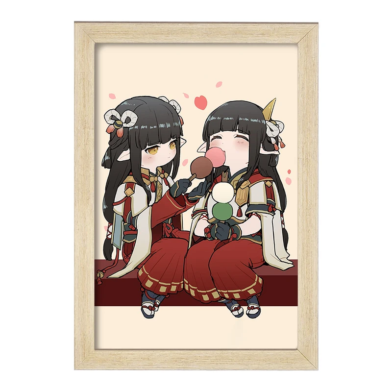 تابلو خندالو مدل بازی شکارچی هیولا (Monster Hunter) کد 33266