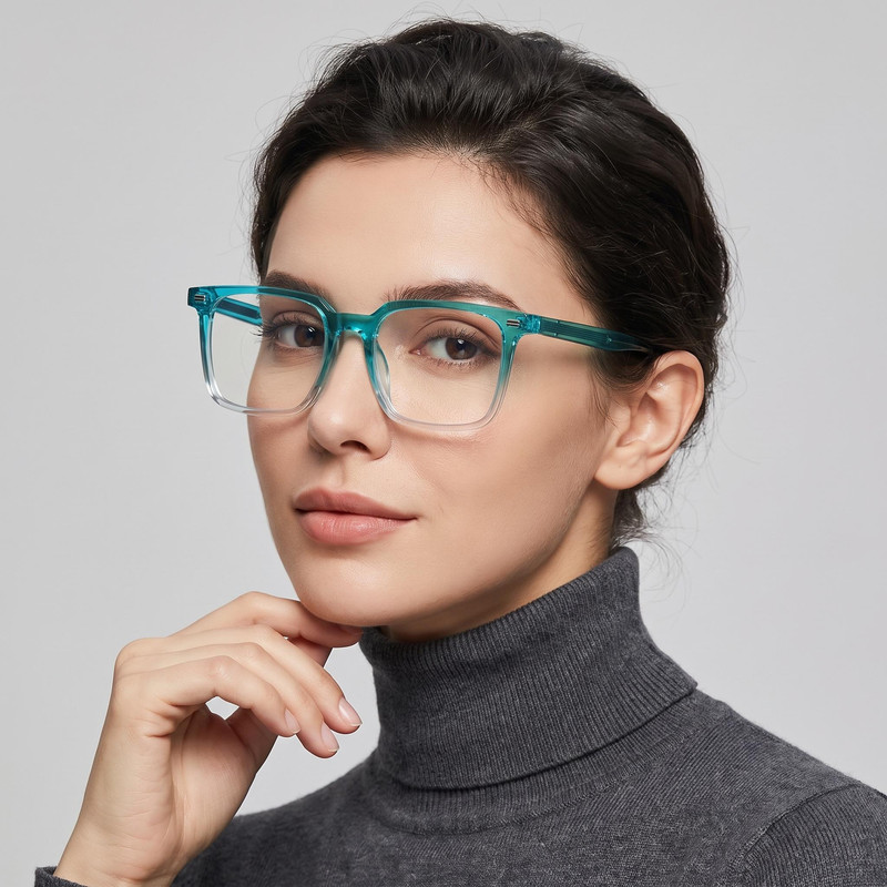 فریم عینک طبی مربعی مدل PS8801C436-P181 مناسب برای انواع فرم صورت