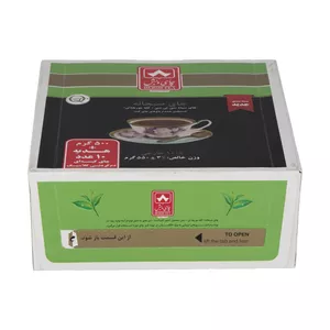 چای سیاه صبحانه (سی تی سی کلمه مورچه ای) دبش - 500 گرم به همراه 20 عدد چای کیسه ای دم کردنی کلاسیک