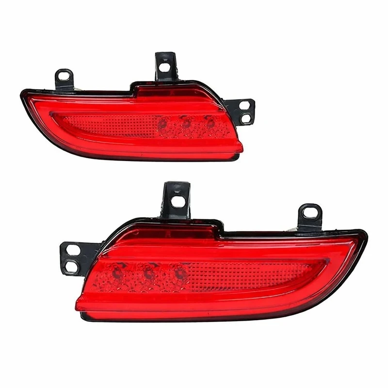 چراغ مه شکن عقب خودرو چیکال مدل سه بعدی کد V-271-NEW مناسب برای پژو 207 بسته 2 عددی