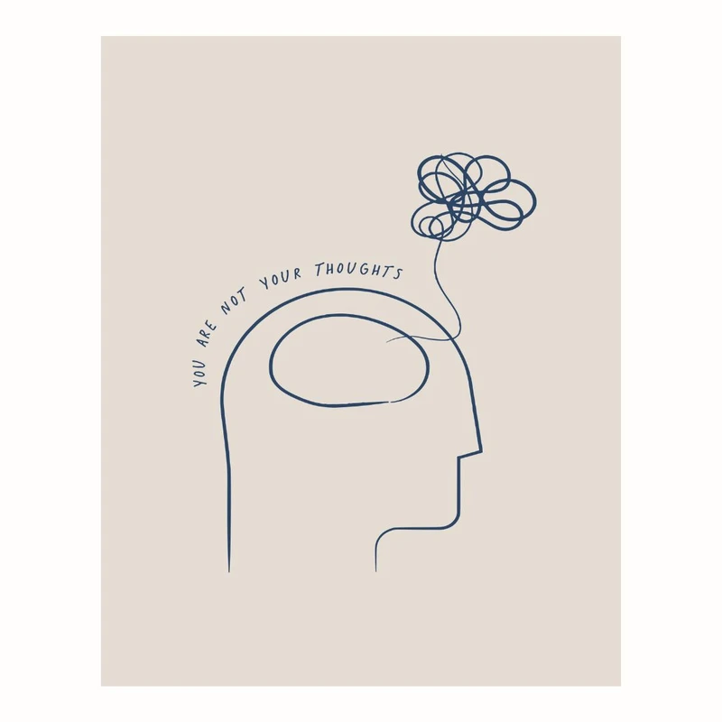 پوستر مدل تو افکارت نیستی 