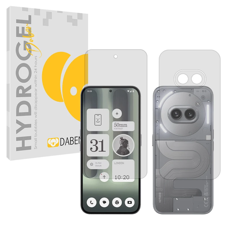 محافظ صفحه نمایش مات دبن مدل Tough مناسب برای گوشی موبایل ناتینگ Phone 2a Plus به همراه محافظ پشت گوشی