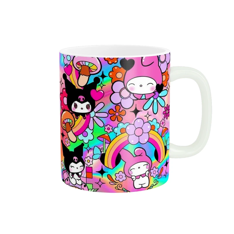 ماگ پادآفرین مدل کارتون کرومی و مای ملودی Kuromi کد PM3408