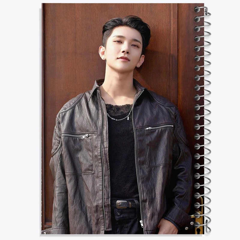 دفتر مشق 100 برگ خندالو طرح جاشوآ گروه سونتین Seventeen کد 21571