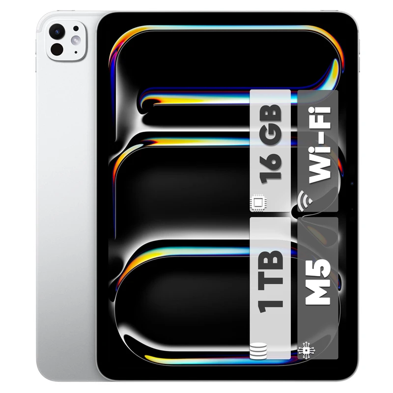 تبلت ۱۱ اینچ اپل مدل IPad Pro 2025 M5 Wi-Fi ظرفیت 1 ترابایت و رم 16 گیگابایت، رزولوشن دوربین 12 مگاپیکسل، پشتیبانی از قلم و کیبورد 