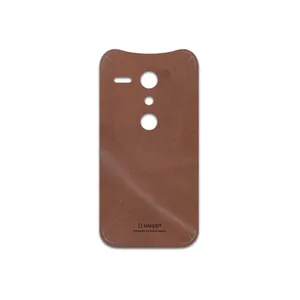 MAHOOT Matte-Natural-Leather Cover Sticker for Motorola Moto G
