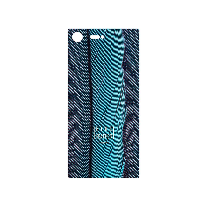 برچسب پوششی ماهوت مدل Turquoise feathers مناسب برای گوشی موبایل سونی Xperia XZ Premium