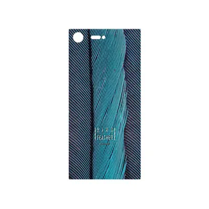 MAHOOT Turquoise feathers Cover Sticker for Sony Xperia XZ Premium