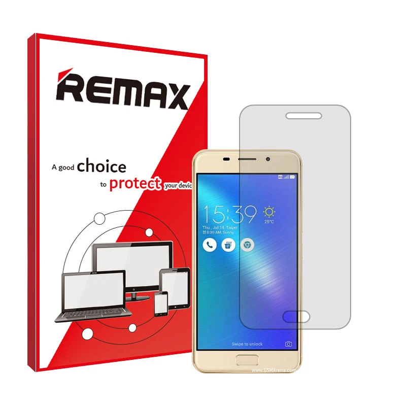 محافظ صفحه نمایش شفاف ریمکس مدل Resistant مناسب برای گوشی موبایل ایسوس Zenfone 3 Max ZC553KL