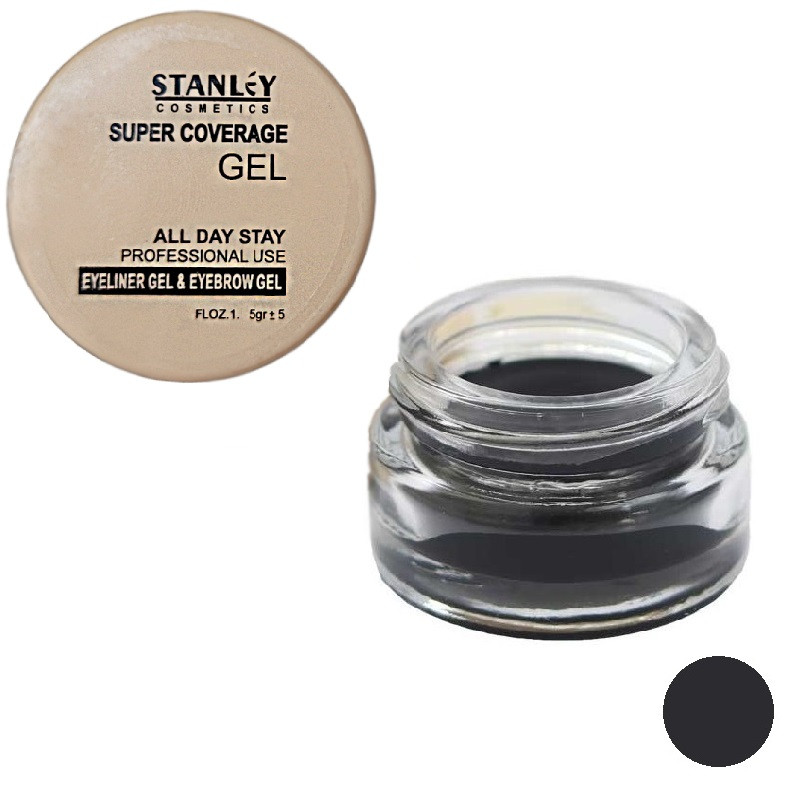 خط چشم و ابرو کاسه ای استنلی مدل 01 رنگ مشکی