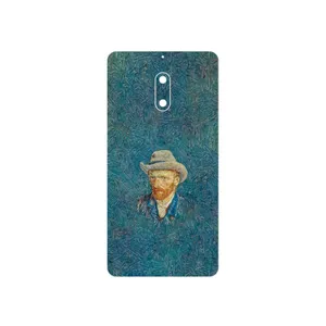 MAHOOT Self portrait with a gray felt hat Cover Sticker for Nokia 6