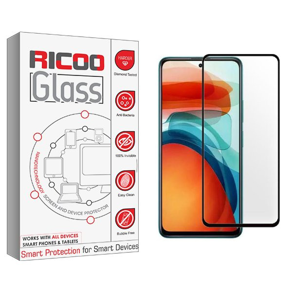 محافظ صفحه نمایش شیشه ای ریکو مدل RiC2 مناسب برای گوشی موبایل شیائومی Poco X3 GT