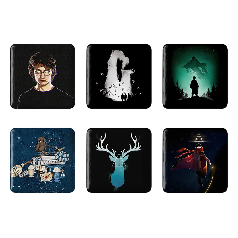 مگنت خندالو طرح هری پاتر Harry Potter کد 1578B مجموعه 6 عددی