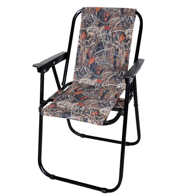 صندلی سفری سایانا مدل 7 فنره فوم دار جنگلی