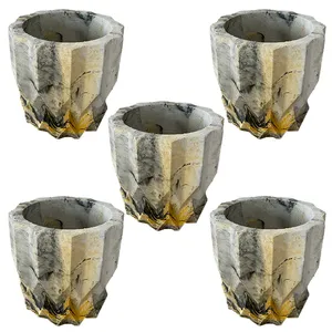 گلدان بتنی مدل z1 بسته 5 عددی