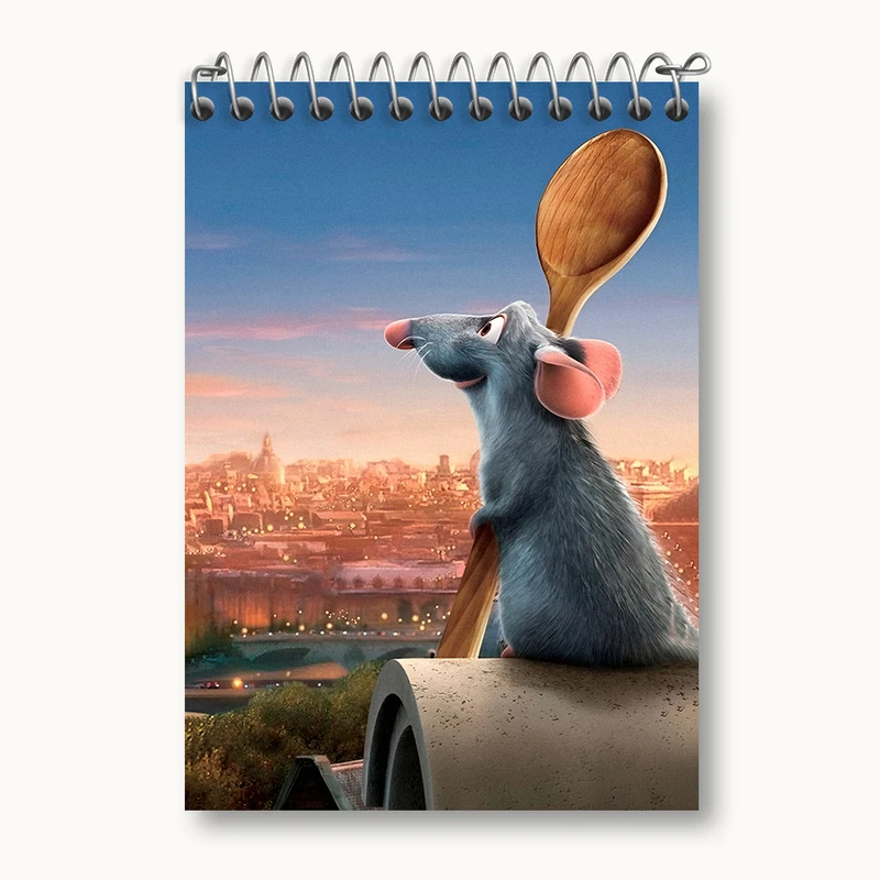 دفتر یادداشت 50 برگ خندالو طرح راتاتویی (Ratatouille) کد N2882