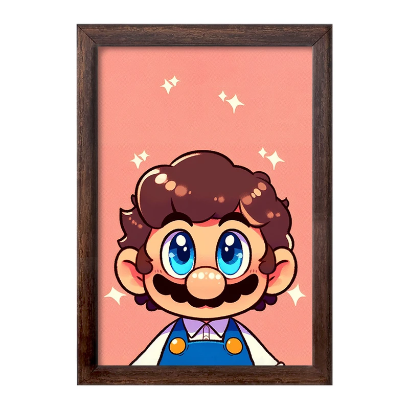 تابلو خندالو طرح سوپرماریو (Super Mario) کد F960