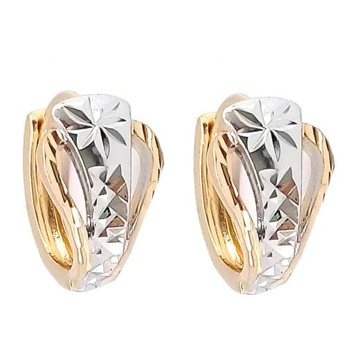 گوشواره زنانه ژوپینگ مدل کلاسیک کد 3088