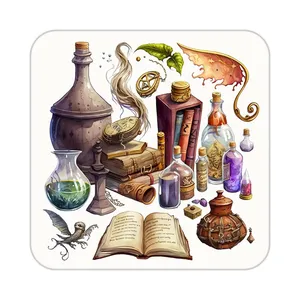 زیر لیوانی کاکتی طرح هری پاتر Harry Potter مدل mp44681