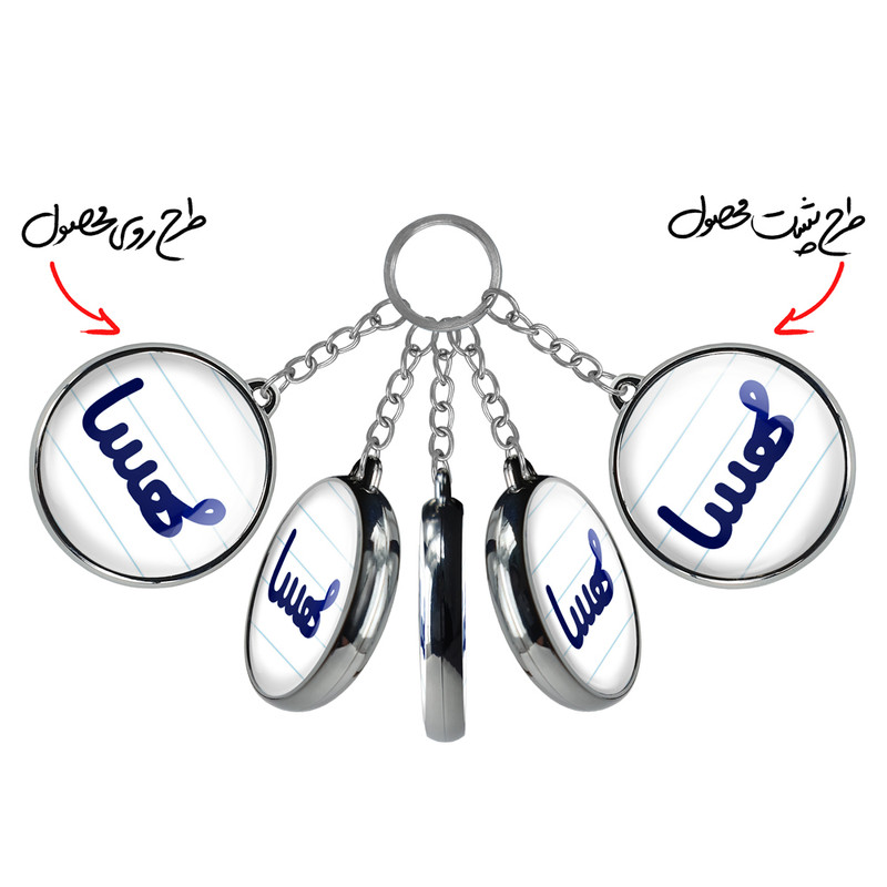 جاکلیدی خندالو طرح مهسا مدل دوطرفه کد 68636863 جاکلیدی خندالو طرح مهسا مدل دوطرفه کد 68636863