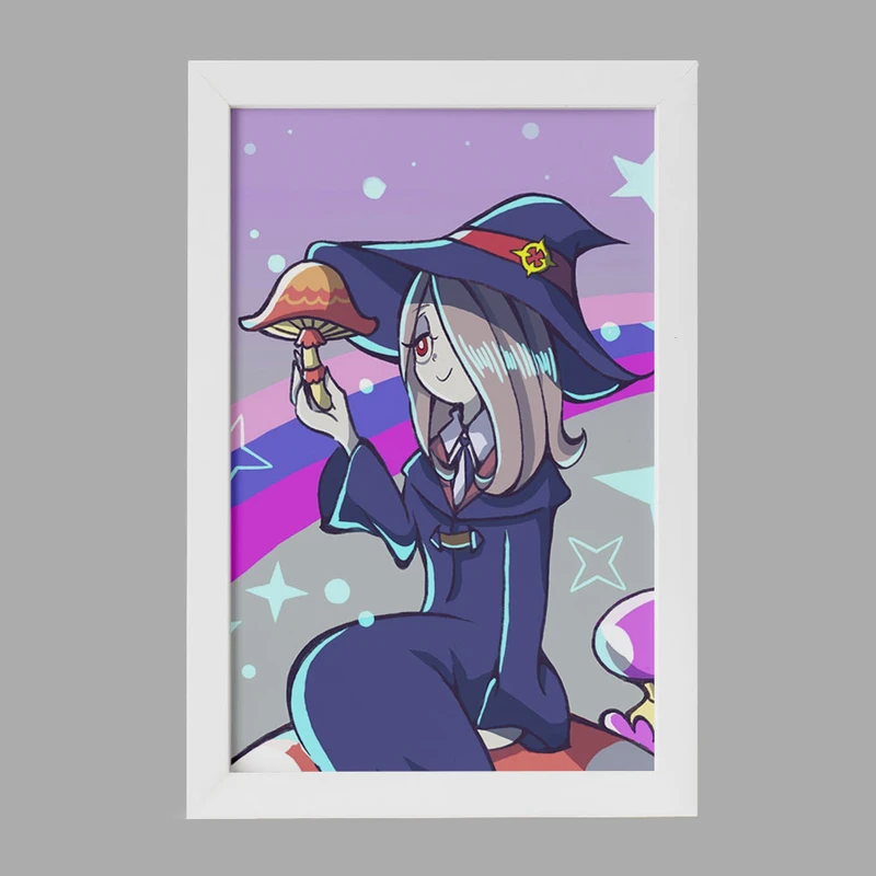 تابلو خندالو مدل سوسی انیمه جادوگران کوچک Little Witch Academia  کد 22839