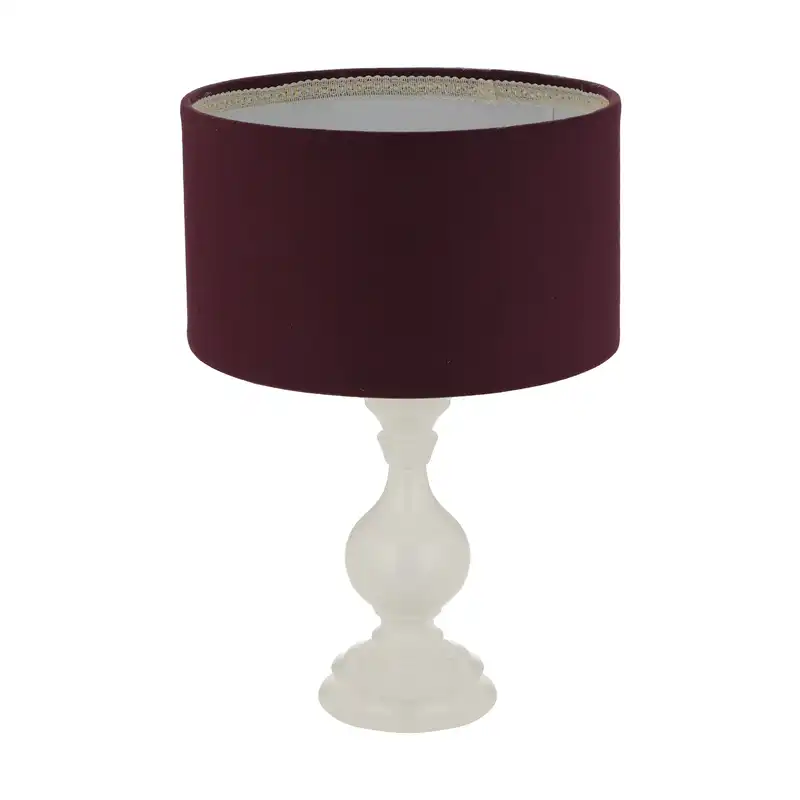 آباژور رومیزی مدل تک پایه خراطی