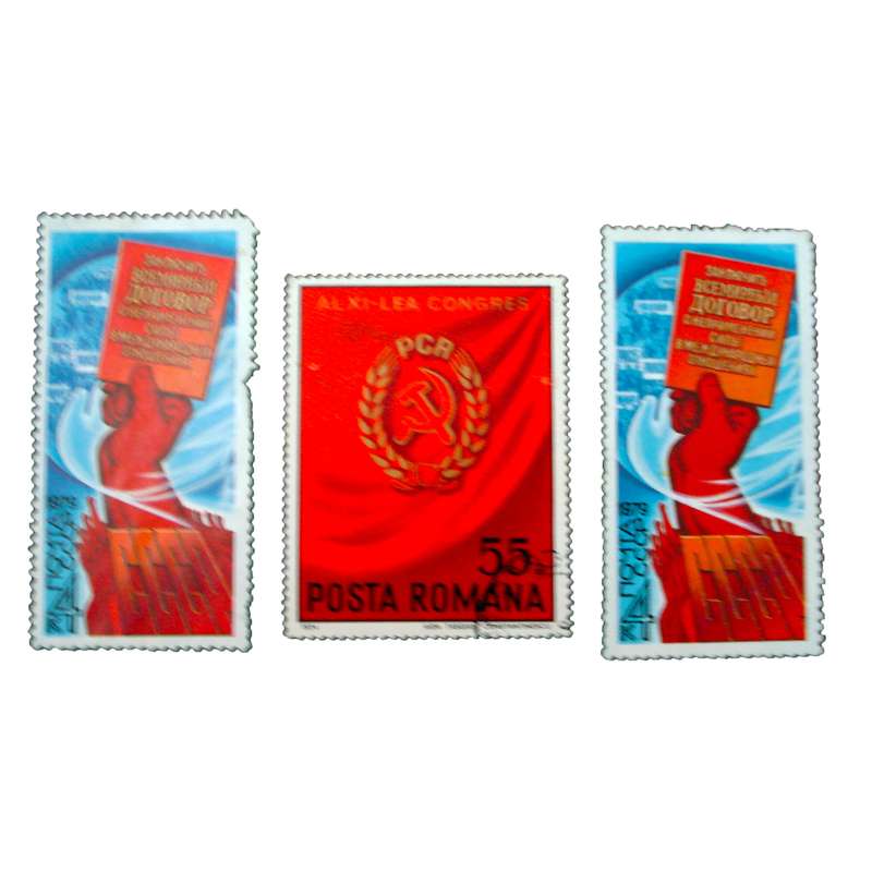 تمبر یادگاری مدل یادبود کد bc-1949 مجموعه 3 عددی