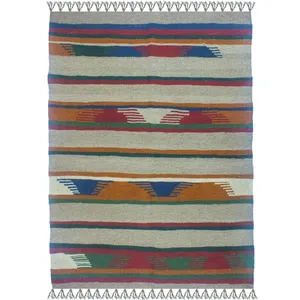 گلیم دستبافت یک متری کد pad 24101