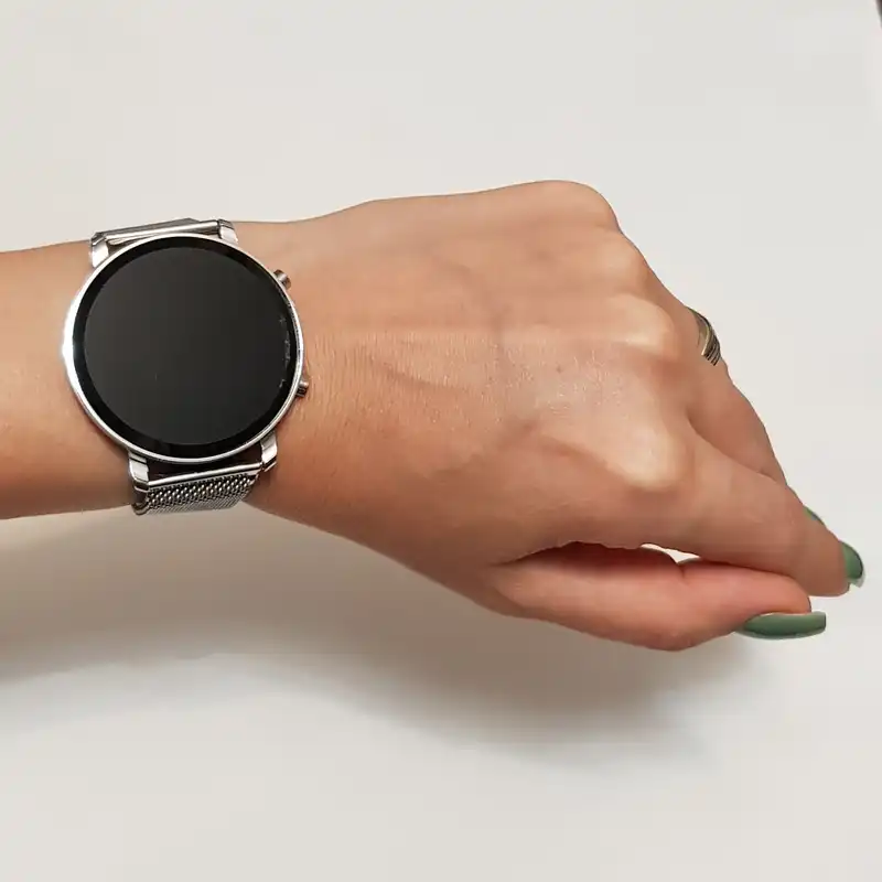 ساعت مچی دیجیتال مدل بند حصیری گرد 3256