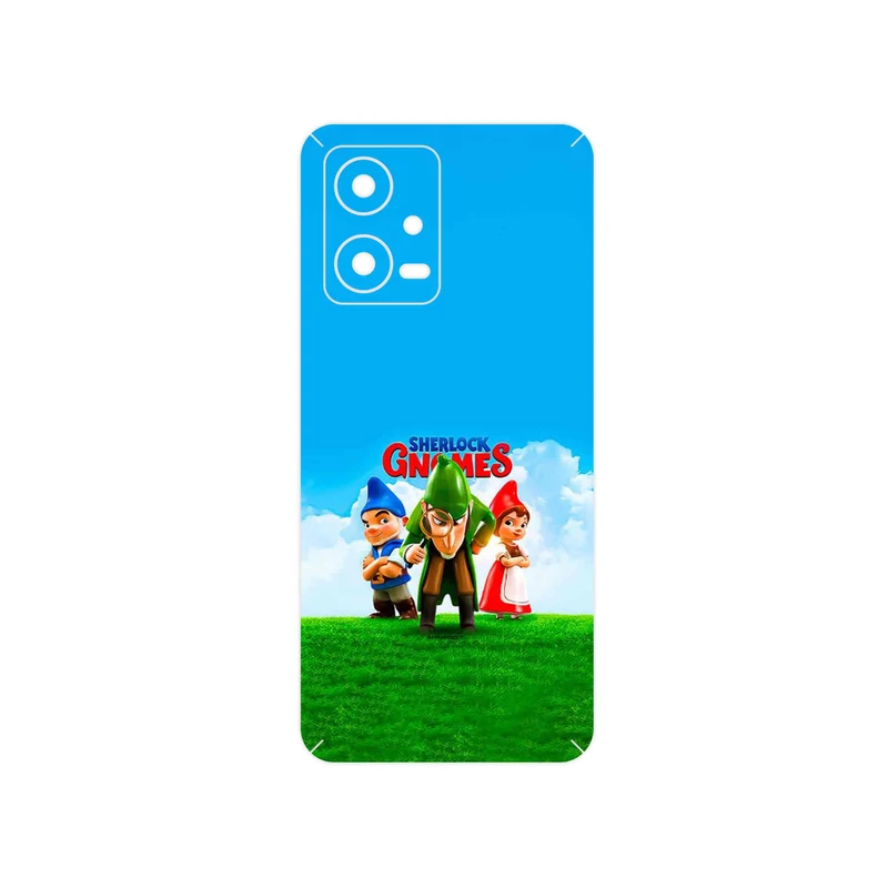 برچسب پوششی ماهوت مدل Sherlock Gnomes مناسب برای گوشی موبایل شیائومی Poco X5